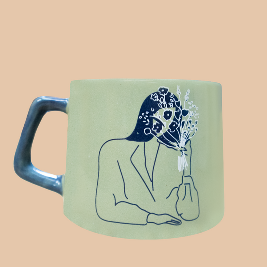 Empower Her Mug - Olive Green